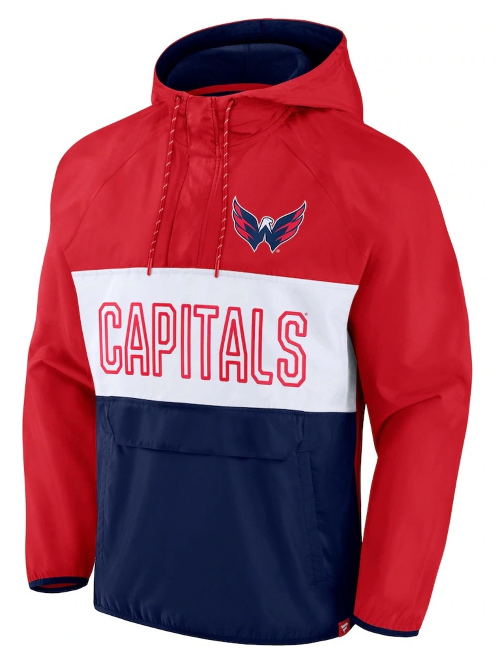 Fanatics Red/Navy Washington Capitals Jacket